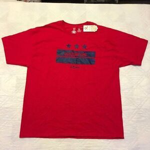 NBA Washington Wizards custom ink red T shirt‎ 2XL nwt